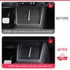 Wireless Charging Pad for Tesla Model YL Accessories 2026 Center Console Wrap Cover Silicone Anti-slip Armrest Protector Frame