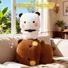 Bambola Peluche Yier And Bubu da 35 cm Morbido Cuscino Giocattolo Riempito Figura Cartone Animato Ornamento da Scrivania alla Moda Regalo Adorabile per Compleanno o Festa