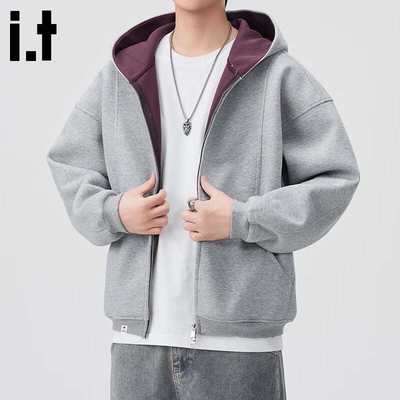 :CHOCOOLATEit Men's Casual Loose Fit Hooded Sweatshirt
