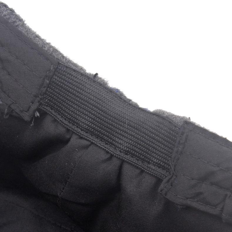 Plaid Octagonal Hat Beret Autumn Winter Men's Warm Forward Hat Wool Plaid Newsboy Hat British Female Paintsman Hat