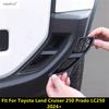 Přední mlhový světlomet Rám mřížky Vstup vzduchu Kryt Lišta Příslušenství Vnější pro Toyota Land Cruiser 250 Prado LC250 2024 2025
