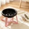 With Stand Slow-Feeding Bowl Bite-resistant Anti-Overturning Bowl Elevated Cat Bowl  Outdoor Use