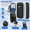 Insulin Cooler Travel Case With Thermometer Waterproof Insulated Storage Bag For Diabetic Medication Outdoor Use
