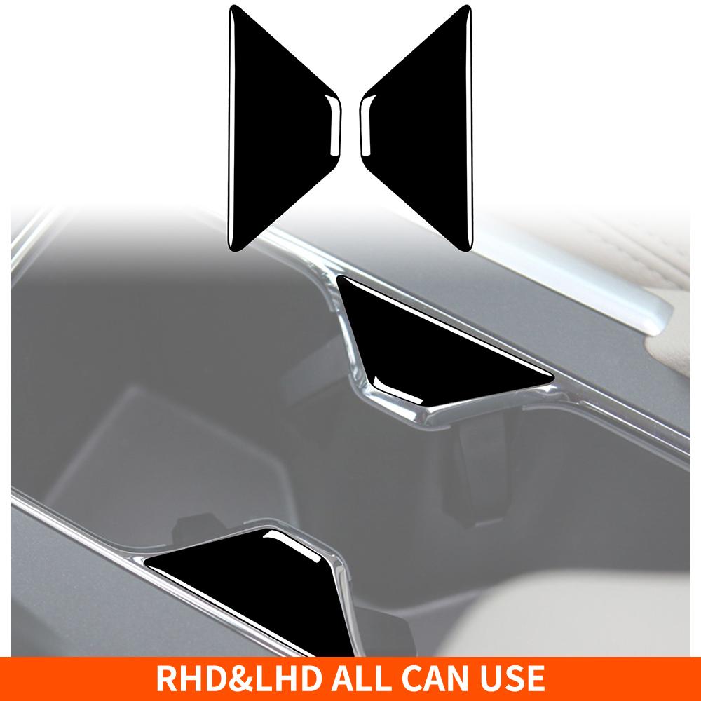For Honda Accord 2014-2017 Piano Black Stickers Central Radio AC CD Selector Door Panel Car Accessories Interior Decorative