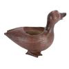 Duck Shaped Planter Resin Waterproof Decorative Animal Flower Pot for Yard Garden Terrace Balcony