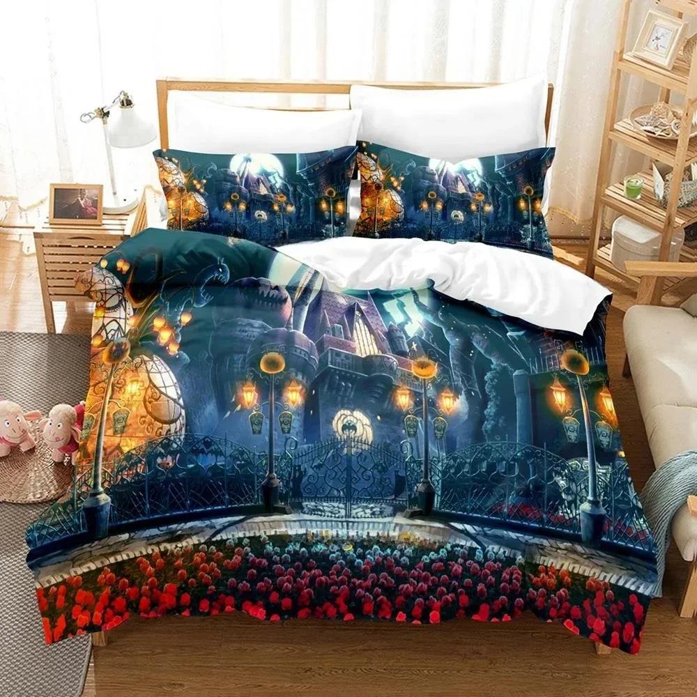 

Comforter 3D Printing Game Blazblue Bedding Set Single Twin Full Queen King Size Bed Set Adult Kid Bedroom s Home Textiles Comforter (quilt)-EU Single(135*200cm)3pcs