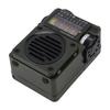 Shortwave Radio Bluetooth Speaker Rechargeable AM FM SW Shortwave Receiver Pocket Radio with Backlight and ATS Presets