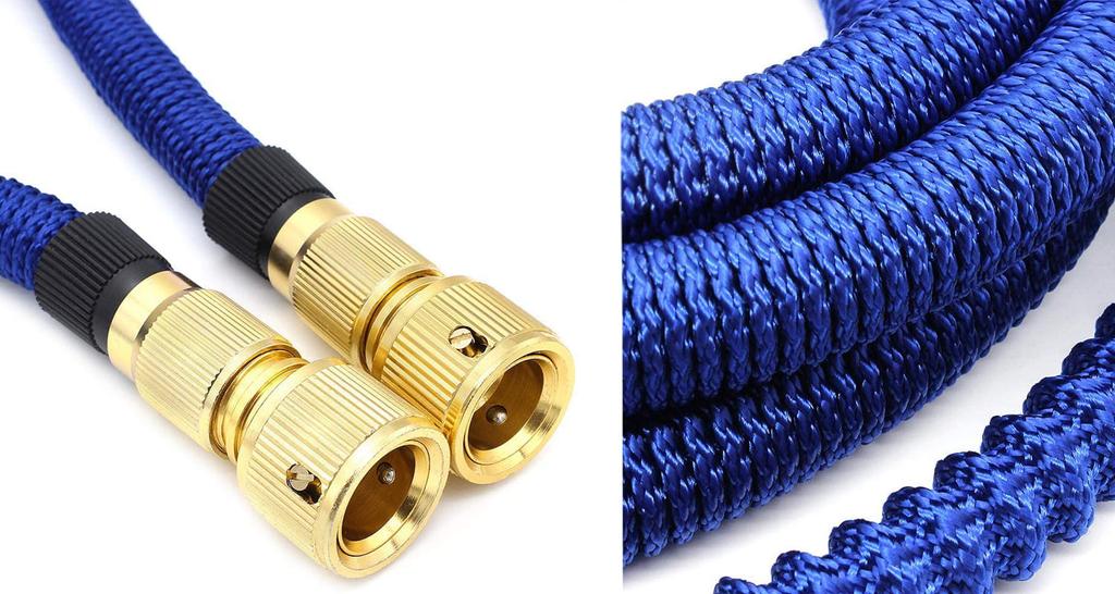 Garden Hose, Flexible, Irrigation, Gun, Connectors, Sprinkler, 45m