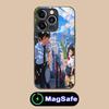 Anime Your Name Mobile Phone Case for iPhone 16 15 14 13 12 11 Pro Max Plus Mini MagSafe Glass Colour Printing Luxury Cellphones