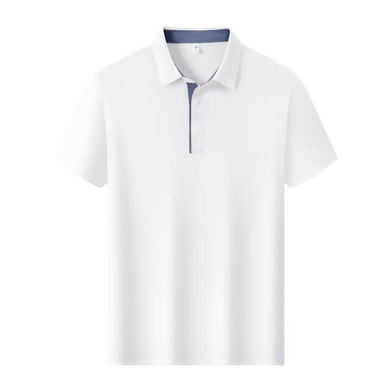 Qiaogrui Men s Ice Bead Anti-UV Cooling Polo T-shirt 86299M 6XL