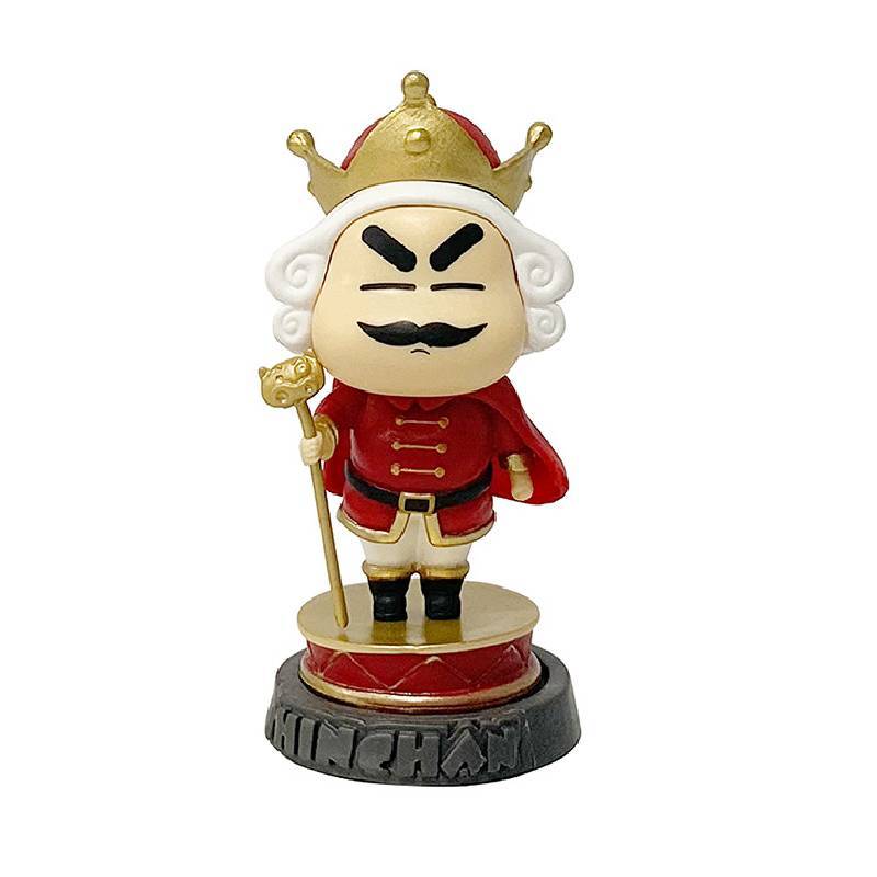 Crayon Shinchan Lucky Lotus Action Figures Model Pvc Desk Car Ornament For Home Office Decor