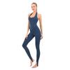 New Women's Slim Fit Quick-Dry Yoga Jumpsuit - Spring/Summer Sports Sweat-Wicking Fitness Set