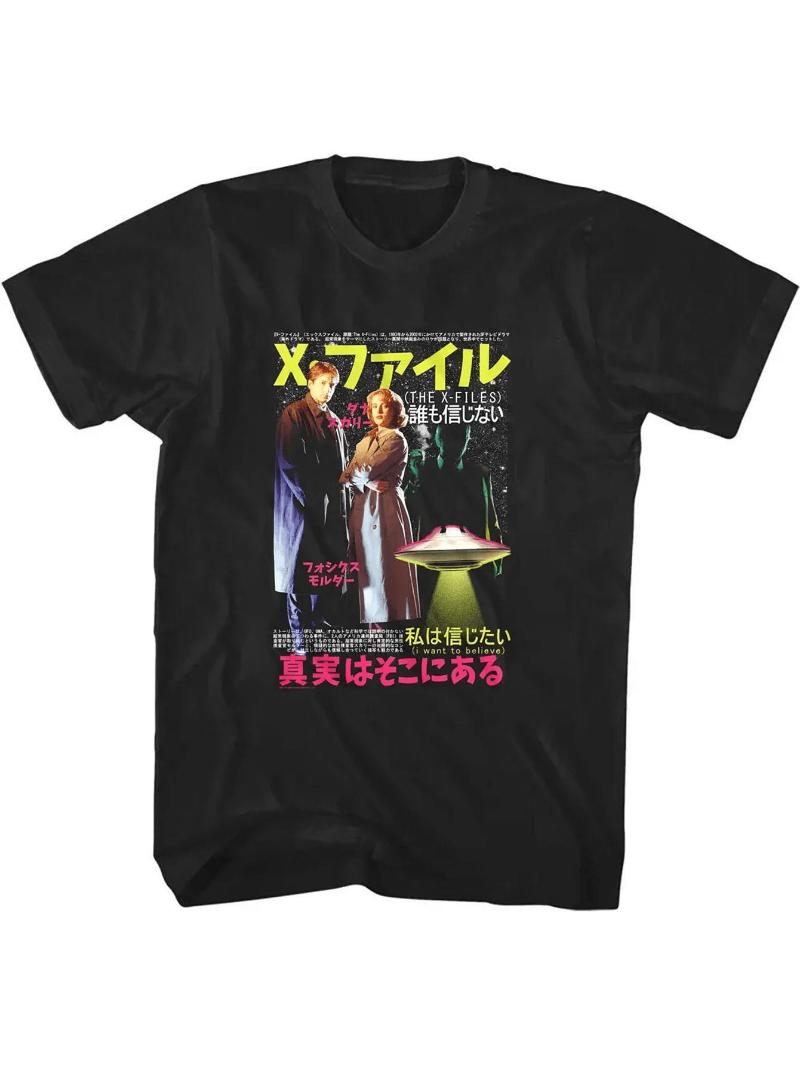 

Unisexs XFiles Scully Detective Printed Tshirt Retro TV Series Short Sleeve Tshirt Casual Street Style 4XL
