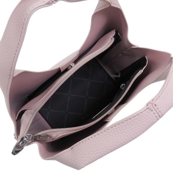 Linle Shoulder Crossbody OK Women's Bag, 2-Way Bag, Handbag, Pink, 434LPINK, D.KELLY