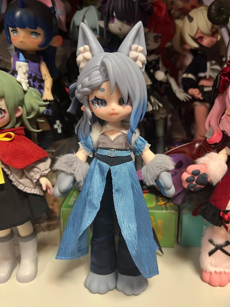 Latest Genuine Popular Luna For Moon Series 12 Point Mjd   Cute Trendy Action Anime Figurine Desktop Ornament Plaything