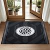 Girona FC Design Crystal Velvet Rug Soft Decorative Mat for Bedroom Entrance