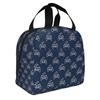 Featuring Neon Game Joystick Controllers Lunch Bag Women Geometric Thermal Cooler Insulated Lunch Boxes for Adult Office