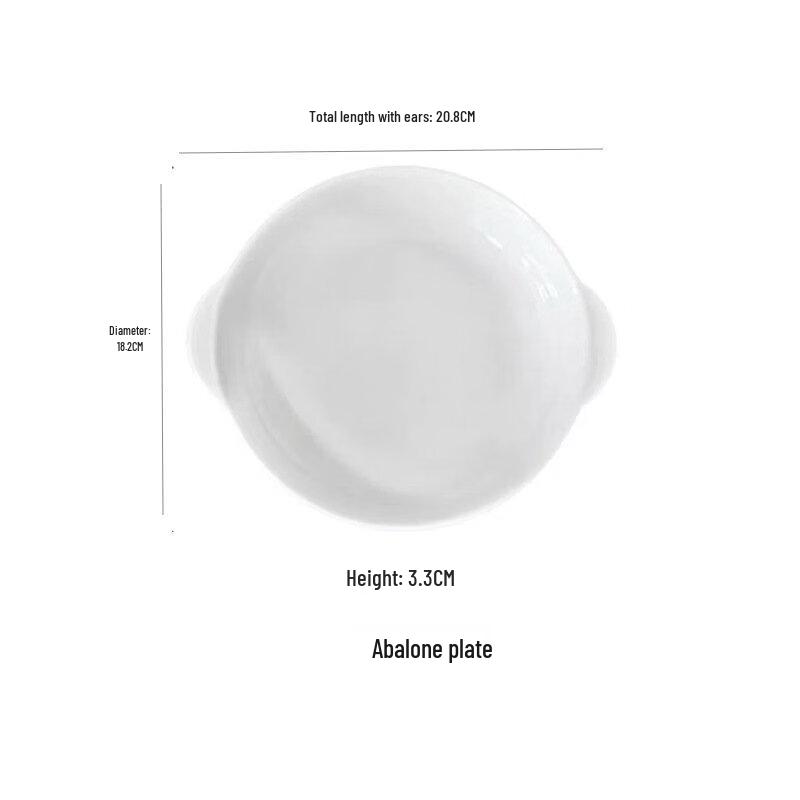 Abay Ceramic Deep Serving Plates