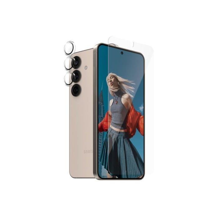 Protector de pantalla PanzerGlass Samsung Galaxy S25 Vidrio templado antihuellas