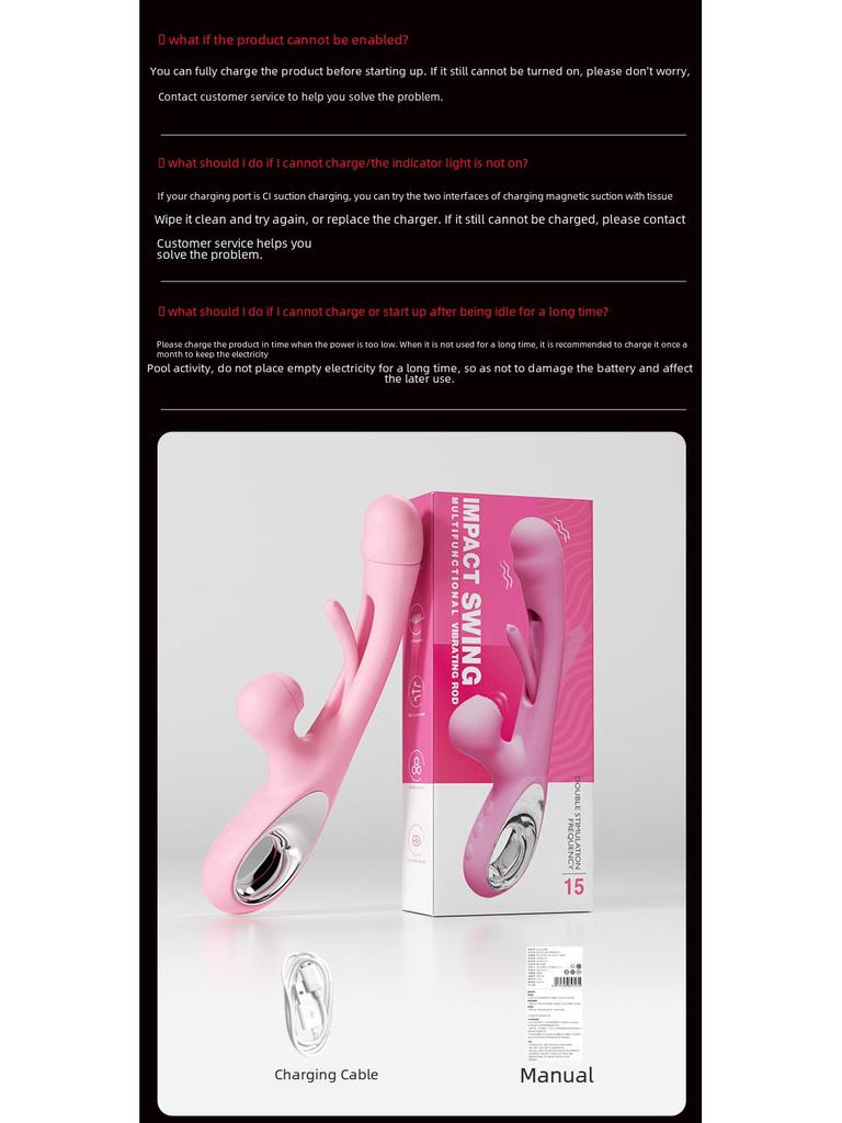 Mi Ji Sucking & Vibrating Clitoral Stimulator Toy