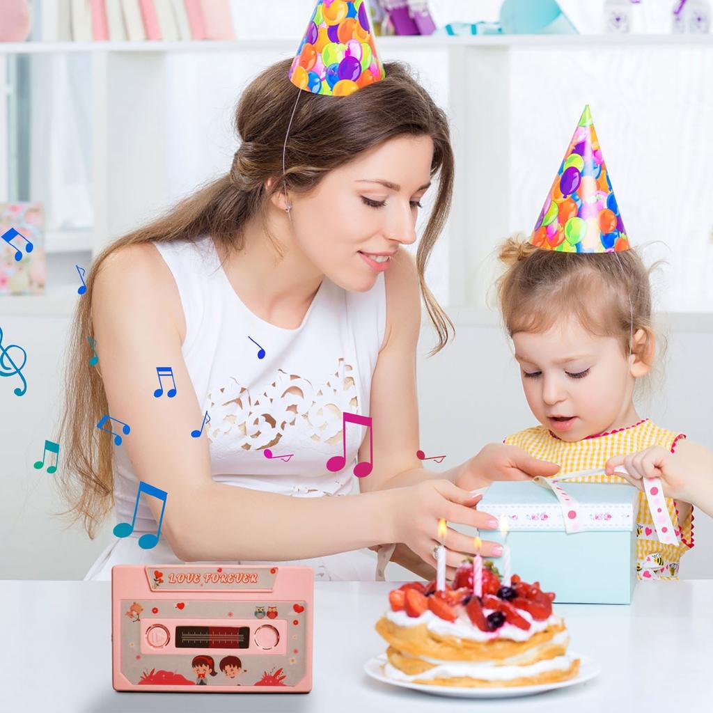 Recordable Cassette Tape, A Valentine's Day Gift—a 60-second Voice Message Recorder, Perfect For Anniversaries And Birthdays