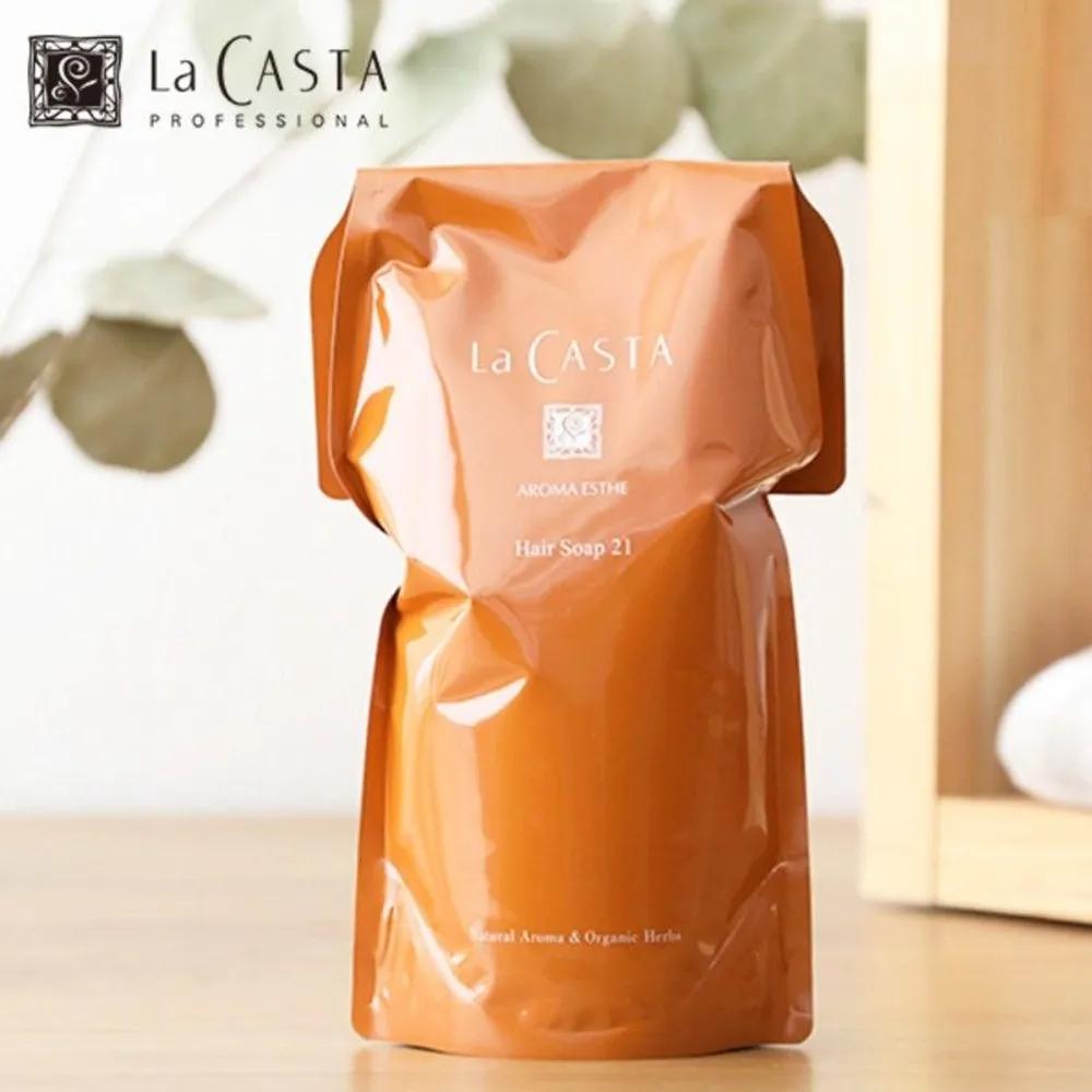 LaCASTA Aroma Aesthetic Hair Rosé Гипоаллергенный Мягко Кислотный Шампунь-рефилл 600 мл Рефилл 6 Типов 16