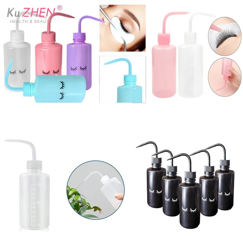 1PC 100/250ml Water Squirt Bottle Safety Rinse Bottle Watering Tools Plastic Squeeze Washing Bottle For Eyelash Extension Tattoo