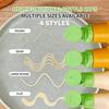 4 Piece Compacts Sauce Squeeze Bottle Cap For Condiment Dispensing Precise Control Flipped Top Screw Cap Replacement