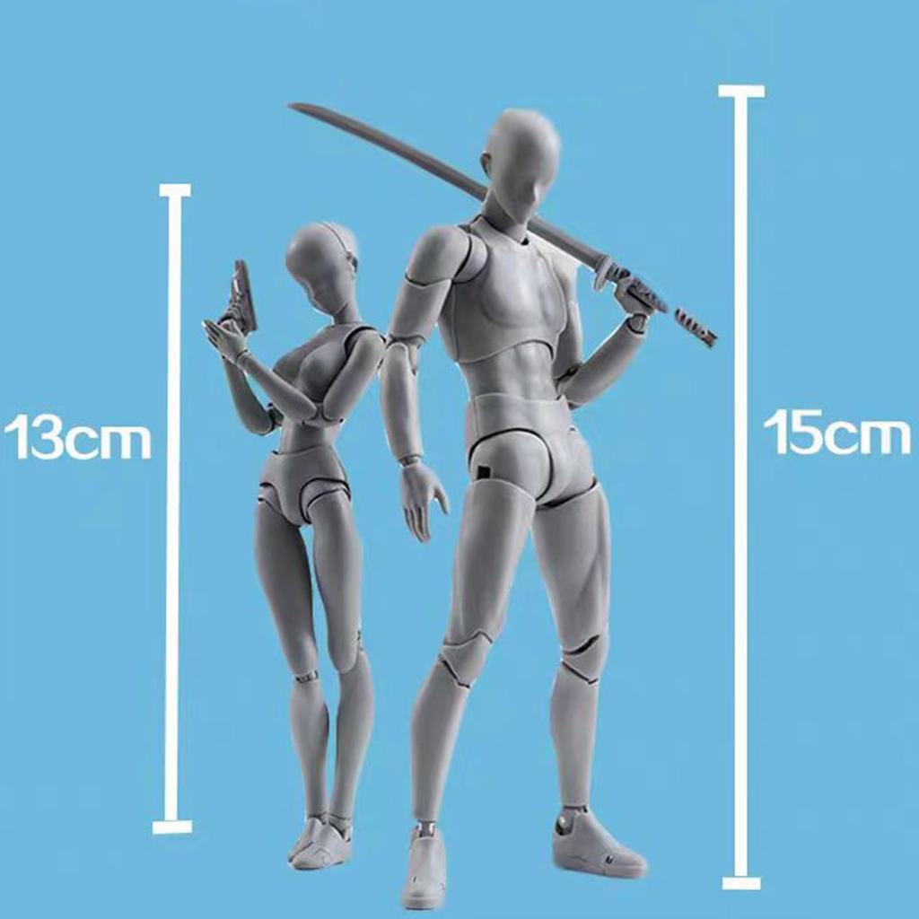 Huijokf Drawing Drawing Cartoon Model Female Drawing Mannequin Figure Model Scale Model Stand Doll Body Male and Model, Doll, Doll, Model, Drawing,