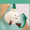 Dumpling Steamed Plush Buns Keychain Backpack Pp Cotton Stuffed Animal Toy Gift