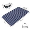 foldable picnic easy to perfect for sports and excursions Blue Waterproof, mat, lightweight, carry, days, camping, (Navy - 15080cm)