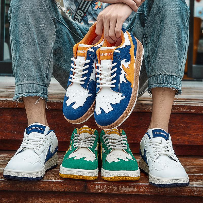 Нишевая мужская дизайнерская обувь. Личностная мужская обувь. Новая летняя дышащая — фото 6