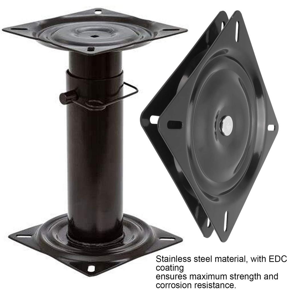 360 Degree Flat Boat Seat Swivel, 7" Stool Swivel Base, Seat Swivel Base Mount