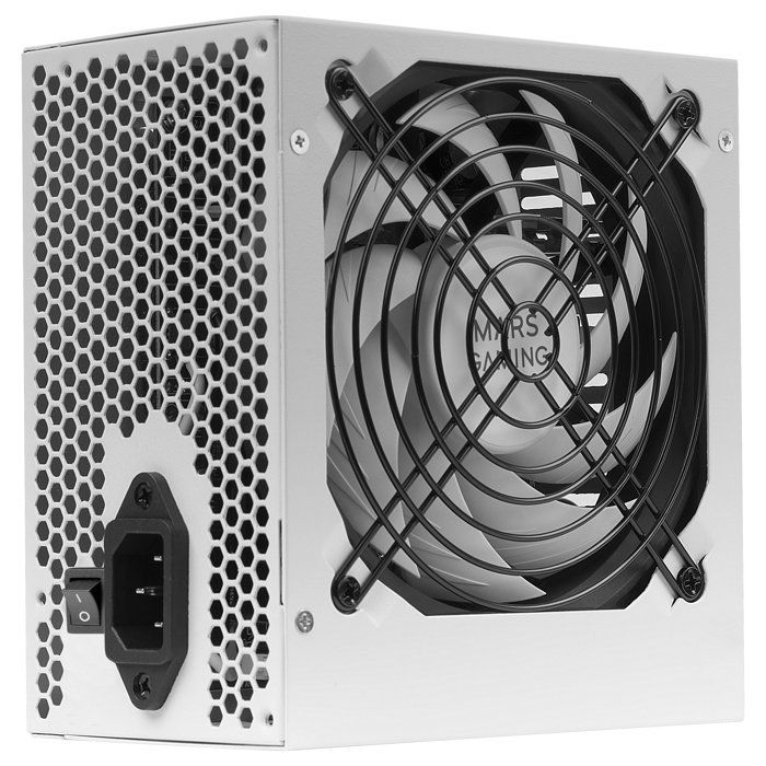 Alimentation ATX - Mars Gaming - MPIII550P - 550W - 5 Ans Garantie - Ventilateur FDB 120mm
