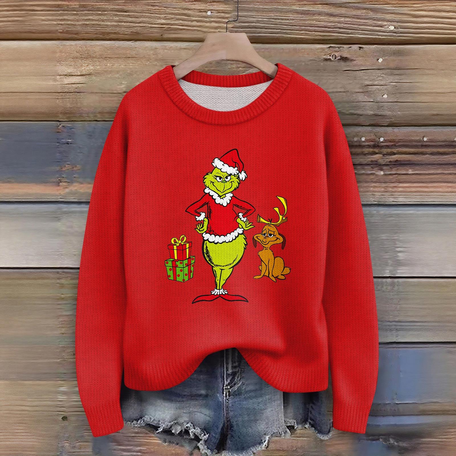 

Женский модный повседневный пуловер с длинным рукавом и вырезом горловины L