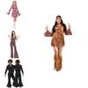 70s Retro Disco Cosplay Costume Set For Men And Women Perfect For Halloween And Themed Parties