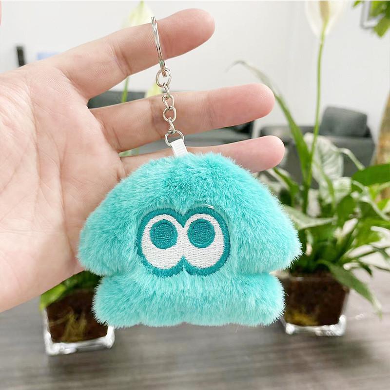 Plush Squid Vibrant Keychain With Short Plush Material Perfect For Backpack Charm