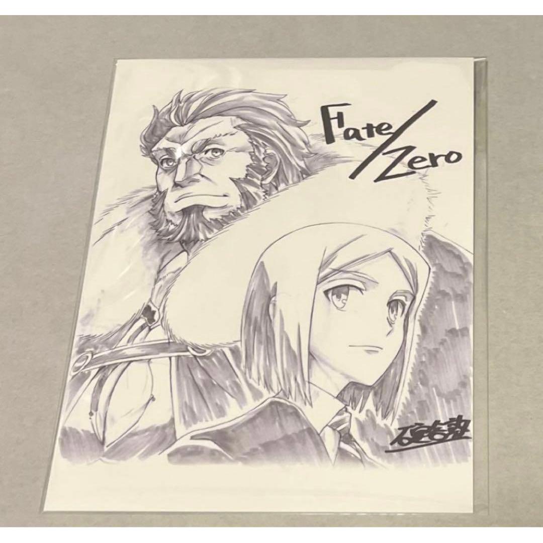 Fate zero ufotable Iskandar Waver illustration card