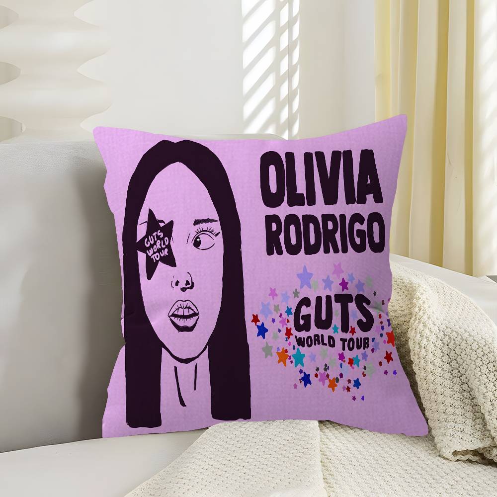 Singer O-Olivias Cool R-Rodrigos Pillow Cover for Bedroom Room and Living Room Sofa Decorative Cushion Cover