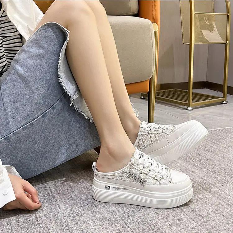Woman Slippers Heeled Sandals Casual Shoes For Women Slip-resistant Slides Cheap Premium Low Price Comfortable And Elegan