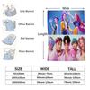 K Pop Demon Hunters Flannel Blanket Hot Anime Girl Boy Team Fan Gift for Home Sofa Cover Camping Travel Multifunctional Blanket