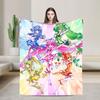 Anime Precure Plush Blanket Girls Boys Flannel Throw Blanket For Home Decor Warm Quality Bedspread Gift Idea