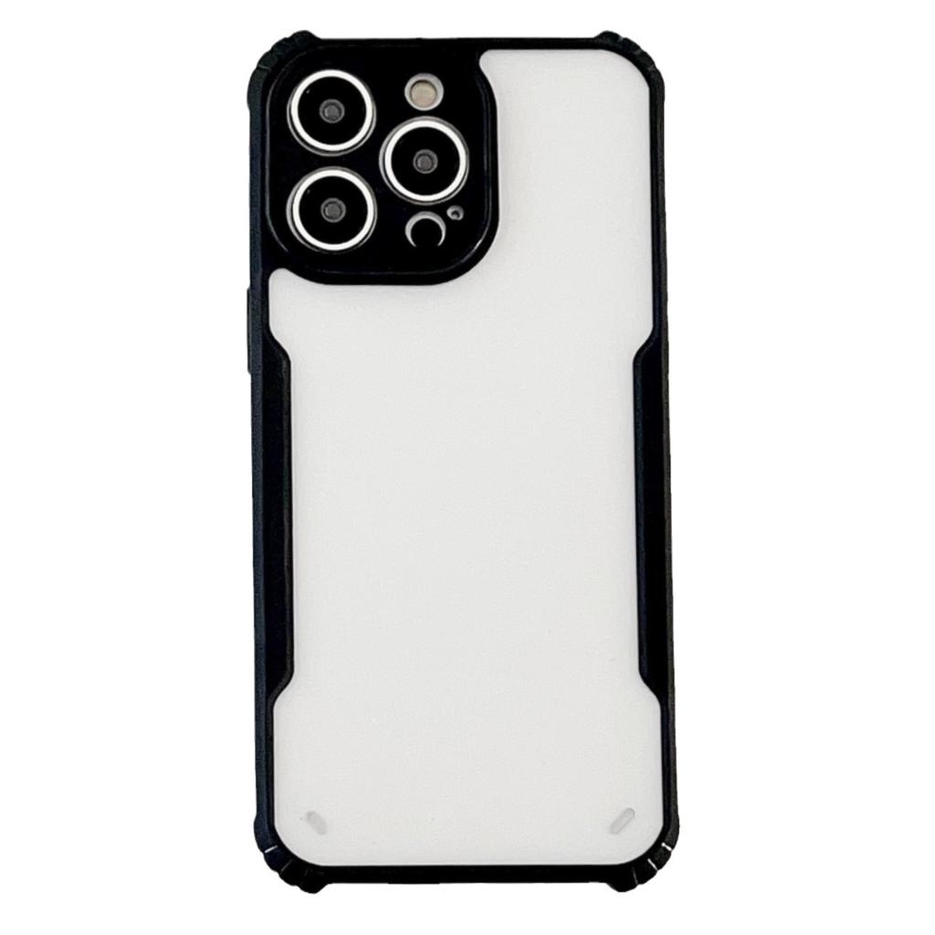 Precision Perforated Transparent Acrylic Phone Case Suitable for iPhone 16 Pro Max Protective Case, iPhone 14 Solid Color 15 Minimalist