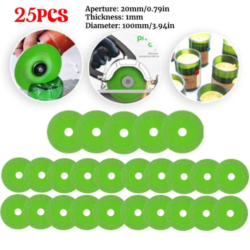 Glass Cutting Disc 100mm Heat-resistance Ultrathin Polishing Cutting Blade Low Noise Wear-resistant for Ceramic Tile Marble