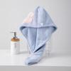 Magic Microfiber Shower Cap Embroidery Towel Bath Hats Dry Hair Cap Quick Drying Soft for Lady Turban Head