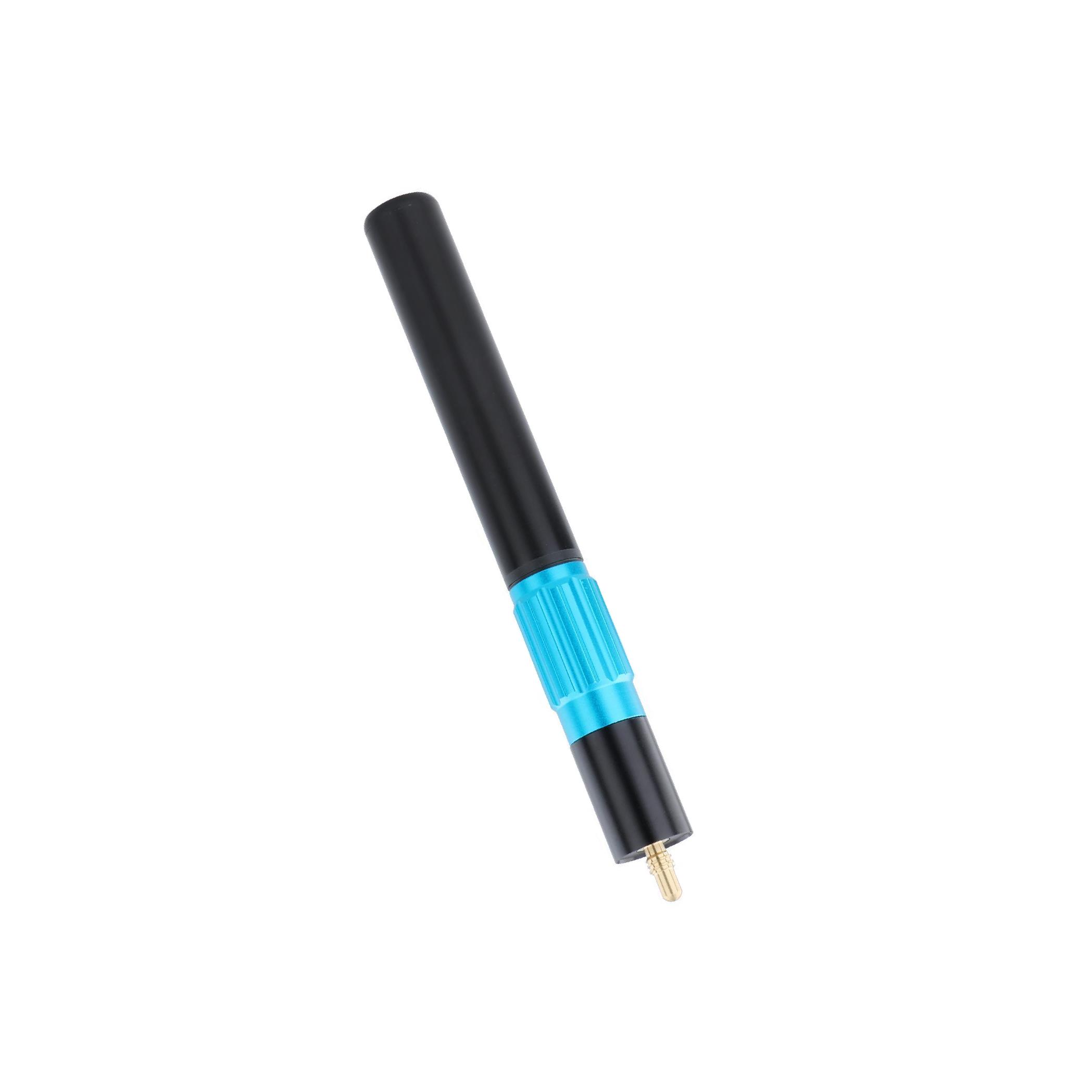 Extended Cue Handle Aluminum Alloy American and English Snooker Cue Extender Telescopic Extension Cylindrical 26.5cm/45cm