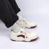 Global Popular Design Board Shoes ZHQ5702 Spring Trend Platform Shoes Men's Mesh Breathable White Shoes