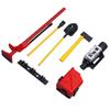 6pcs 1/10 Scale Garage Accessories Tools Hi-Lift Jack Winch Shovel Jerry Can Axe Toy for RC Crawler Truck SCX10 TRX4 D90 CC01