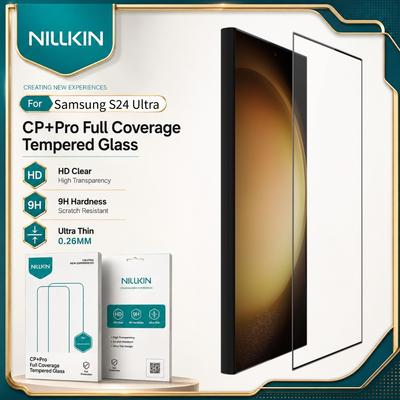 NILLKIN Gehärtetes Glas Für Samsung Galaxy S24 Ultra Schutzfolie Anti-Fingerabdruck 9H Oleophobe Beschichtung FM5002