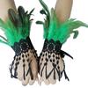 Breathable Lace Witch Gloves Halloween Costume Accessory Perfect For Cosplay And Themed